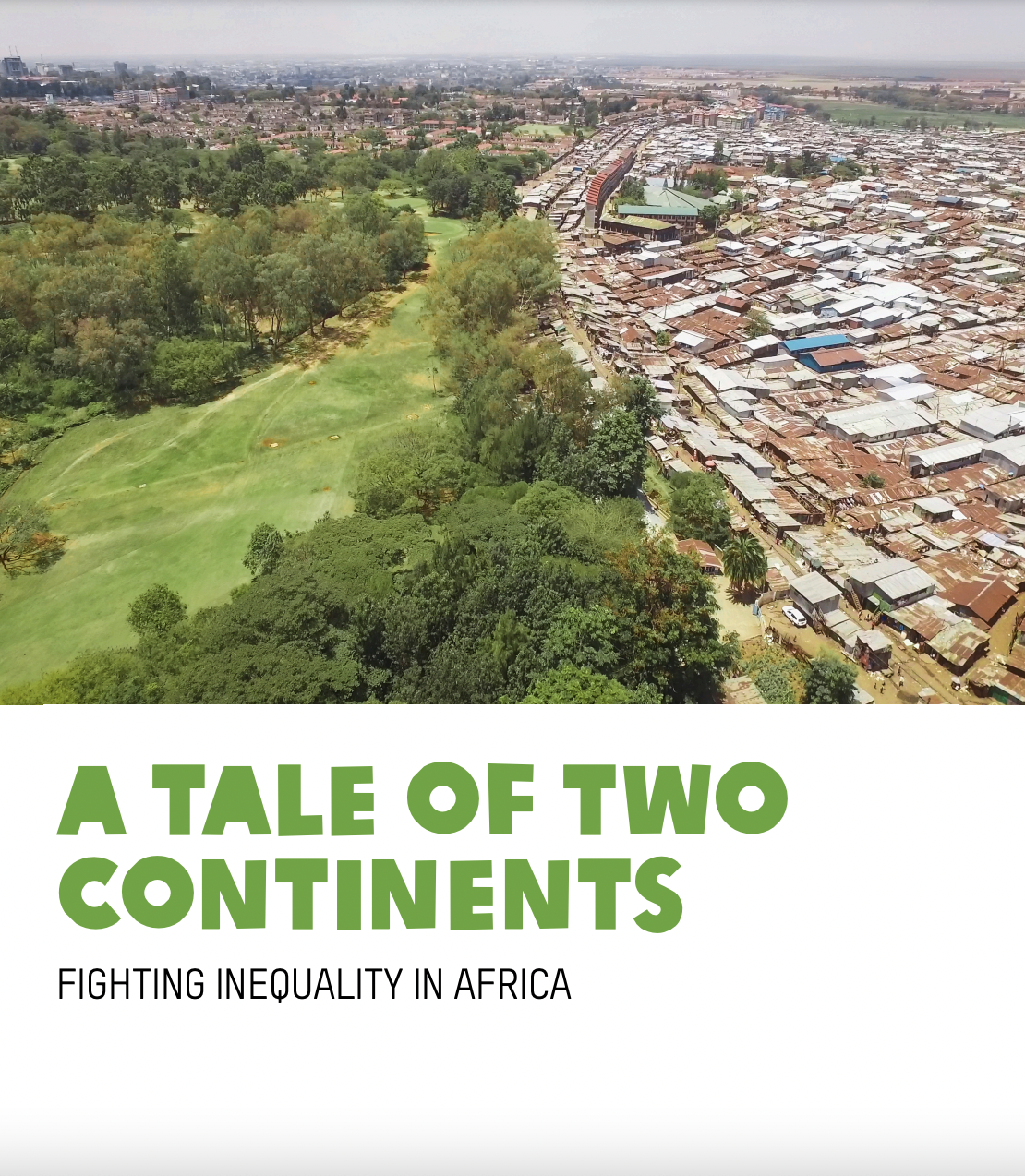 Report launch: “A Tale of Two Continents: Fighting inequality in Africa”